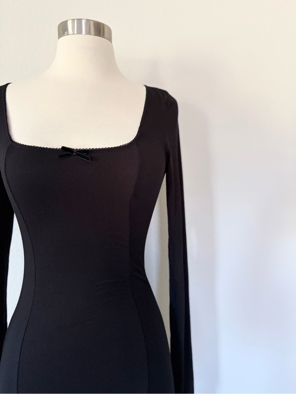 Widow NWT Dolls Kill Invoke The Spirits Bodycon Maxi Dress Black Small S - Picture 2 of 4
